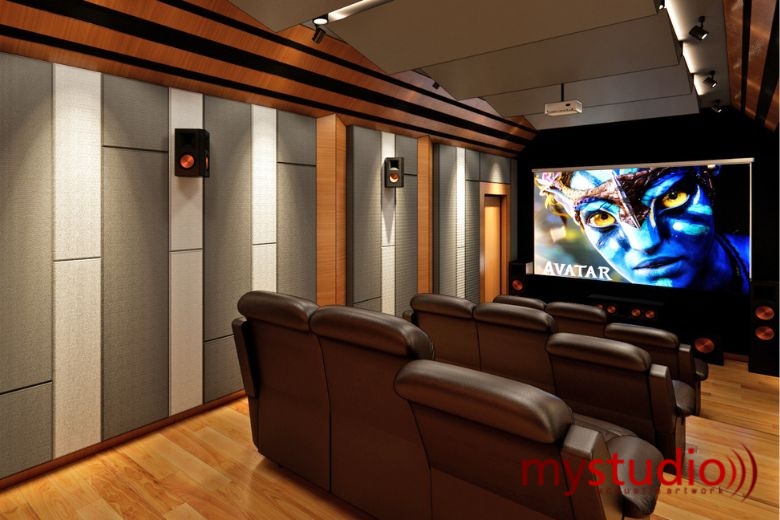 Pembuatan Hometheater Bapak Dudung | Kontraktor Hometheater